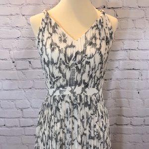 Banana Republic midi sleeveless dress
